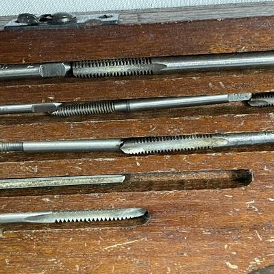 Vintage Tools in Wood Box