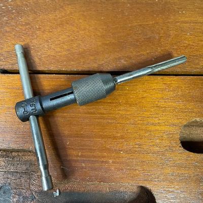 Vintage Tools in Wood Box
