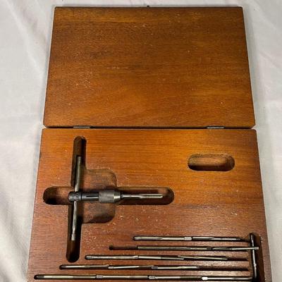 Vintage Tools in Wood Box