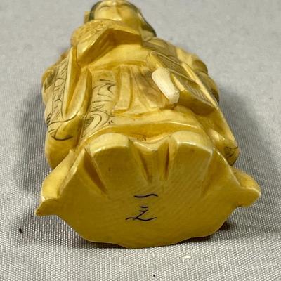 Early 1900s Carved Ivory Like Netsuke
