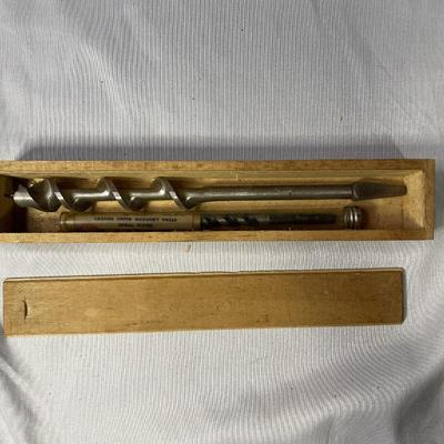 (2) Vintage Drill Bits - One Belknap, One Syracuse