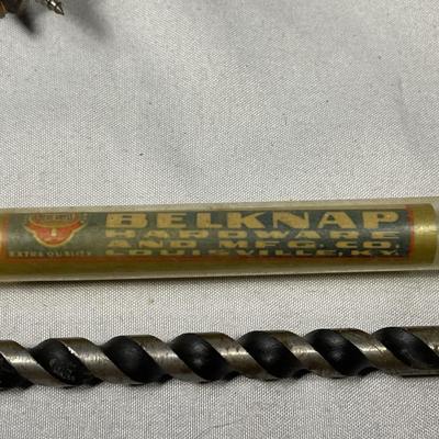 (2) Vintage Drill Bits - One Belknap, One Syracuse