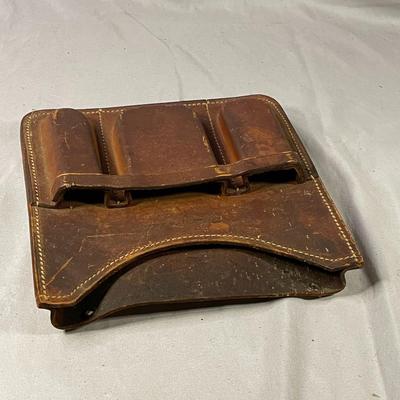 Vintage Leather Pilot Caddy by Allison Corp.