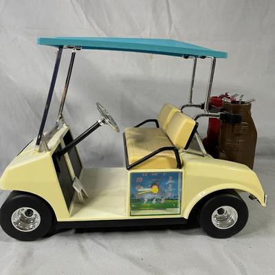 World Champion Golf Cart Clock