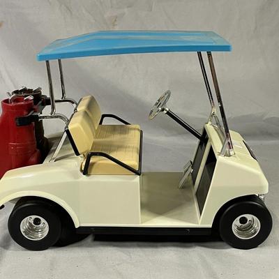 World Champion Golf Cart Clock