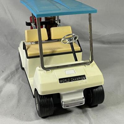 World Champion Golf Cart Clock