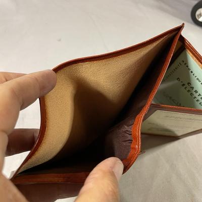 Vintage Genuine Cowhide Leather French Made Wallet
