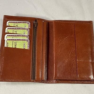 Vintage Genuine Cowhide Leather French Made Wallet