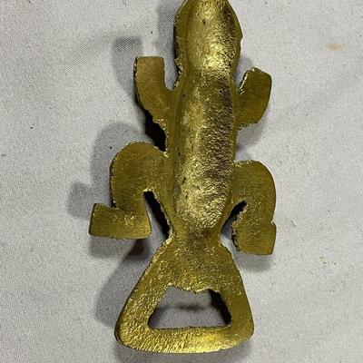 Cast Iron Reptile Bottle Opener