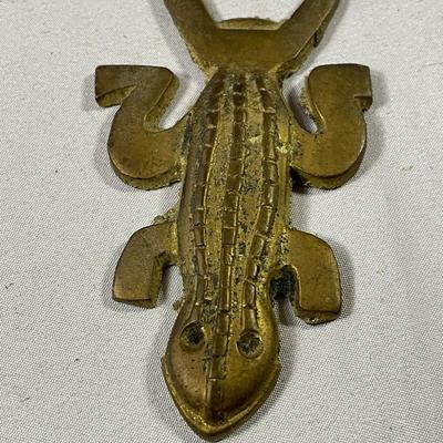 Cast Iron Reptile Bottle Opener