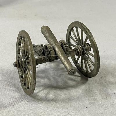 Cast Aluminum Toy Cannon