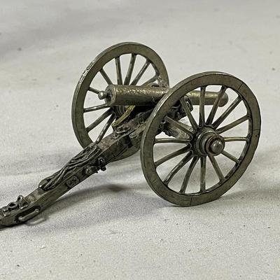 Cast Aluminum Toy Cannon