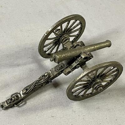 Cast Aluminum Toy Cannon
