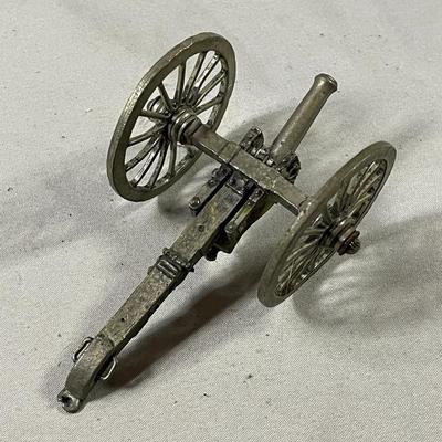 Cast Aluminum Toy Cannon
