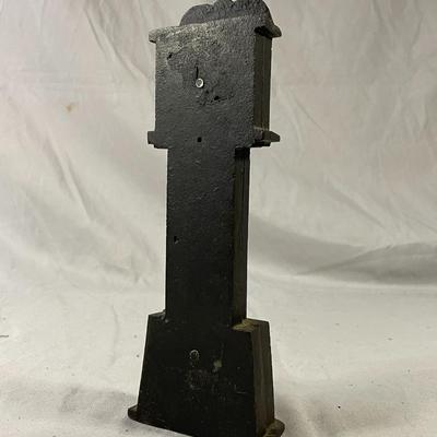 Grandfather Clock Cast Iron Bank