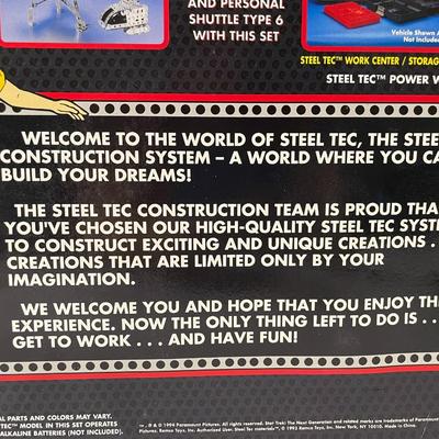 1994 Star Trek The Next Generation Steel Tec Enterprise