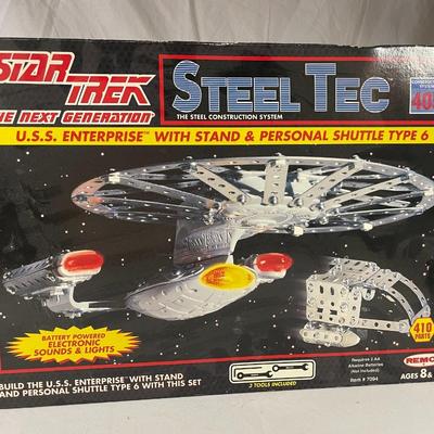 1994 Star Trek The Next Generation Steel Tec Enterprise