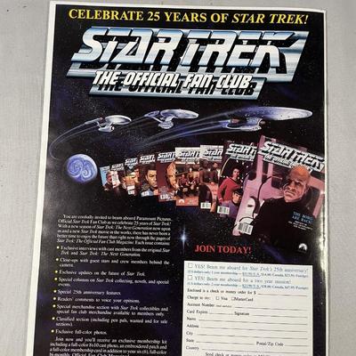1993 #90 Star Trek The Official Fan Club Issue
