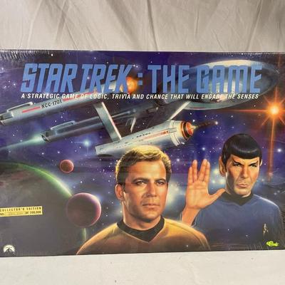 1992 Star Trek The Game - Strategic Game of Logic, Trivia and Chance
