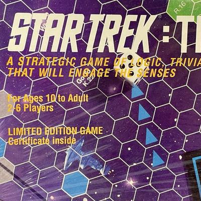 1992 Star Trek The Game - Strategic Game of Logic, Trivia and Chance