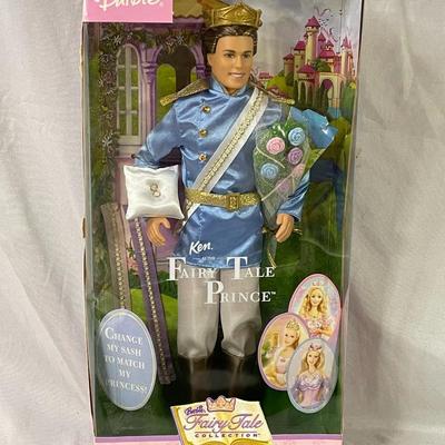 2003 Barbie Fairy Tale Prince (Ken) - B6384