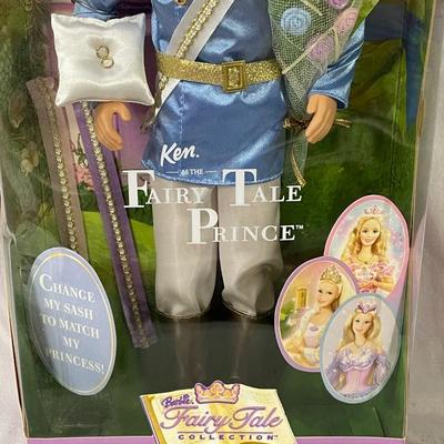 2003 Barbie Fairy Tale Prince (Ken) - B6384