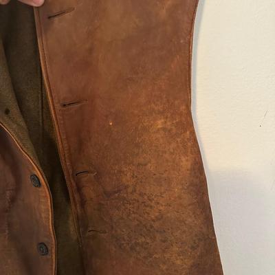 WW1 Leather US Army Jerkin
