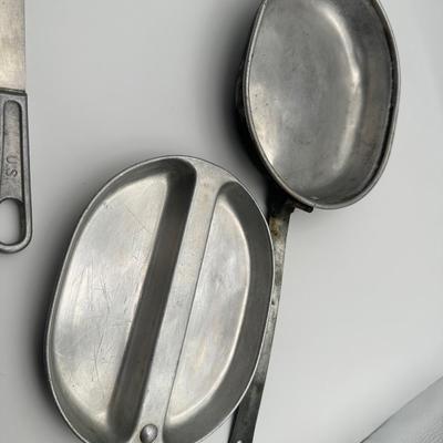 WW2 Mess Kit w/ Utensils