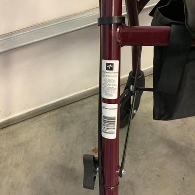 431 Medline Rolator Walker w/ Seat, Storage and Hand Brakes