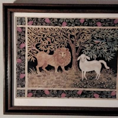 Peaceable Kingdom Signed