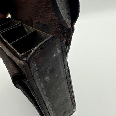 CIVIL WAR US ARMY RIFLE MUSKET CARTRIDGE BOX