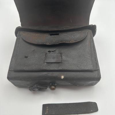 CIVIL WAR US ARMY RIFLE MUSKET CARTRIDGE BOX