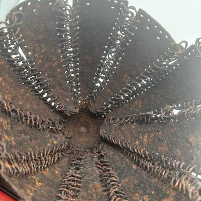 RARE South Indian Plate / Mail Helmet with Mail Armor