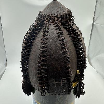 RARE South Indian Plate / Mail Helmet with Mail Armor