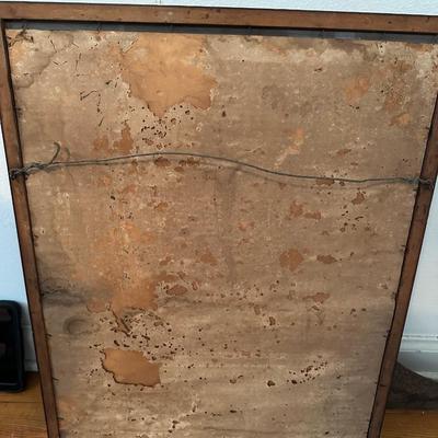 Vintage NRA Poster Framed (see description)