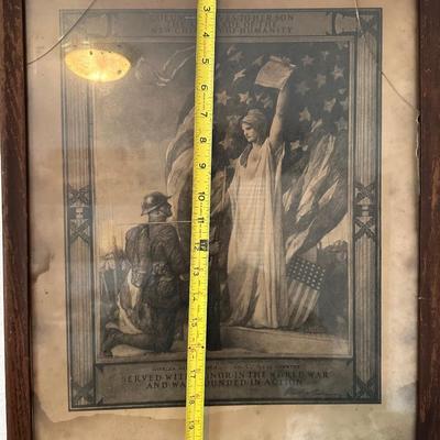 WW1 Framed Print (see description)