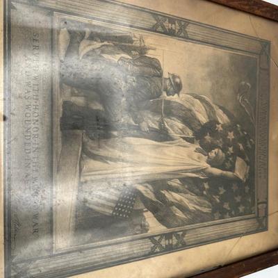 WW1 Framed Print (see description)