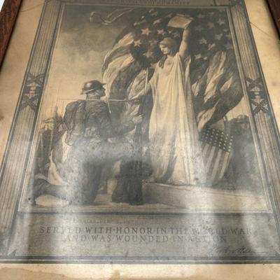 WW1 Framed Print (see description)