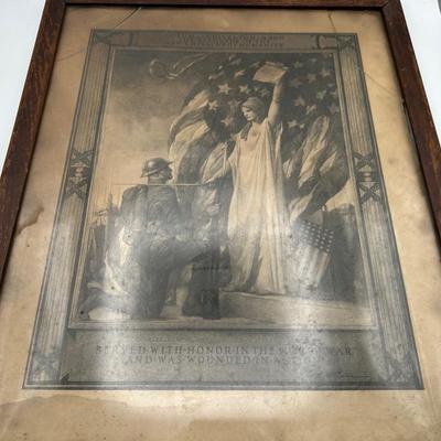 WW1 Framed Print (see description)