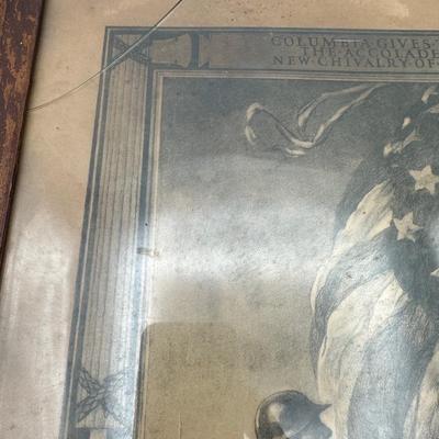 WW1 Framed Print (see description)