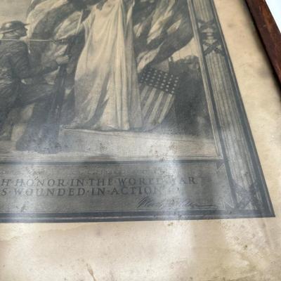 WW1 Framed Print (see description)