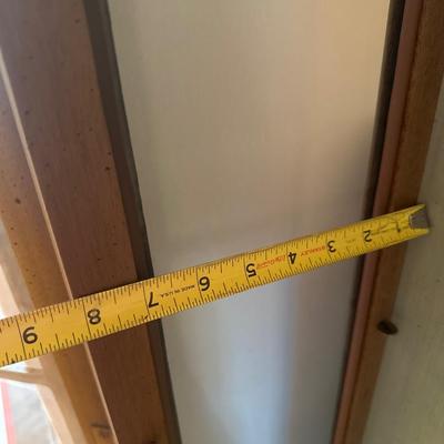 BRANDT Curio Cabinet Display w/ (3) Shelves & (2) Drawers