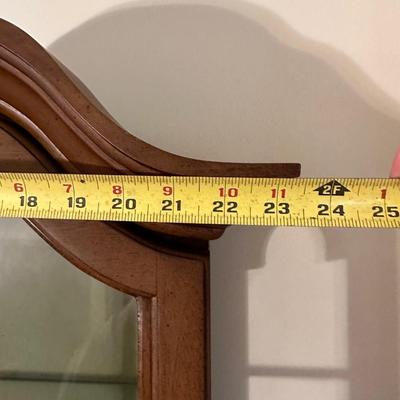 BRANDT Curio Cabinet Display w/ (3) Shelves & (2) Drawers