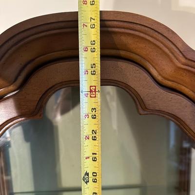 BRANDT Curio Cabinet Display w/ (3) Shelves & (2) Drawers