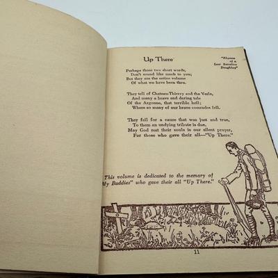 1923 History & Rhymes Of The Lost Battalion Book