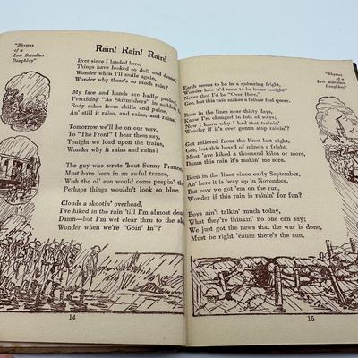 1923 History & Rhymes Of The Lost Battalion Book