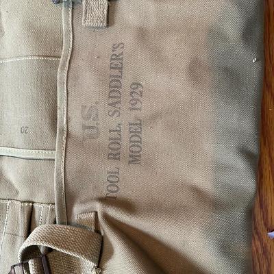 US Army Tool Roll. (No tools)