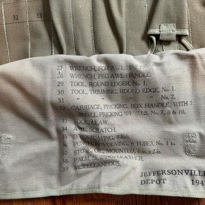 US Army Tool Roll. (No tools)