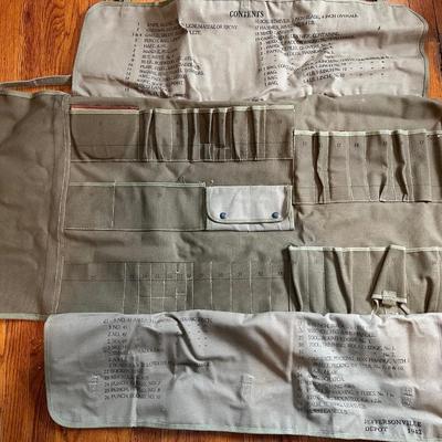 US Army Tool Roll. (No tools)