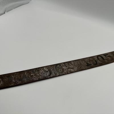 Vintage Sword / Machete Dated 1905